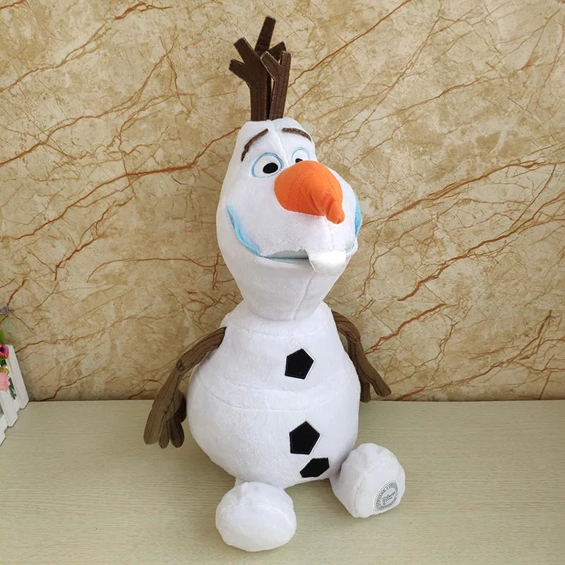 30cm Olaf Disney Frozen 2 23 см/30 см/50 см Снеговик Плюшевые игрушки в виде Олафа Мягкие плюшевые куклы Kawaii мягкие животные для детей рождественские подарки - Цвет: 30cm Olaf