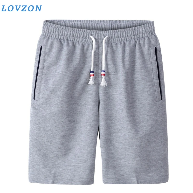 

LOVZON Summer Shorts Men Fashion Boardshorts Breathable Male Casual Comfortable Plus Size Fitness Mens Bodybuilding Shorts