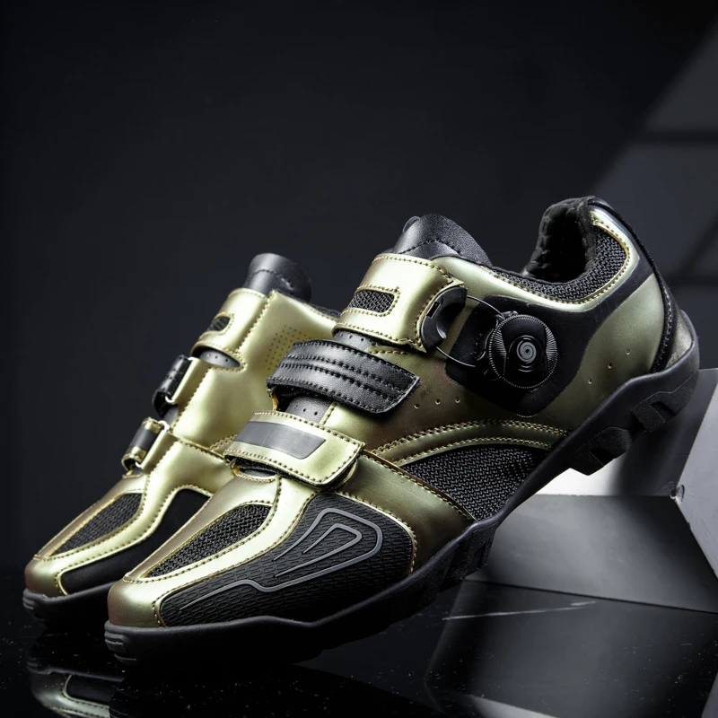 

Men Professional Cycling Shoes Outdoor Non-Slip Mesh Breathable Bicycle Sneakers Women Flat Sports Shoes Zapatillas De Ciclismo