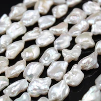 13-18MM 10Pcs Baroque Irregular 100  AA Natural Freshwater Pearl Beads Strand Charms Jewelry Loose Bead