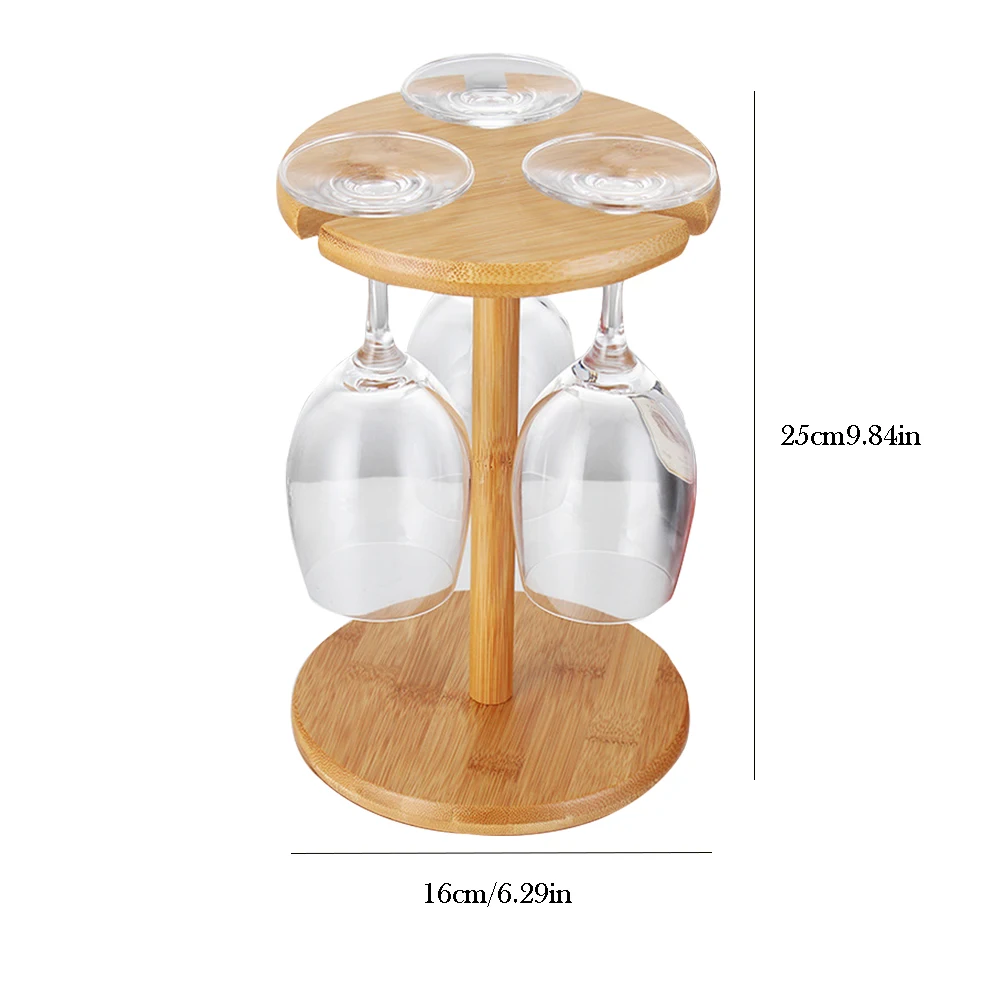 

Solid Wooden European Style Wine Glass Holder Hanging Goblet Rack Cup Holder Organizer For Home Kitchen Bar Wine Supplies