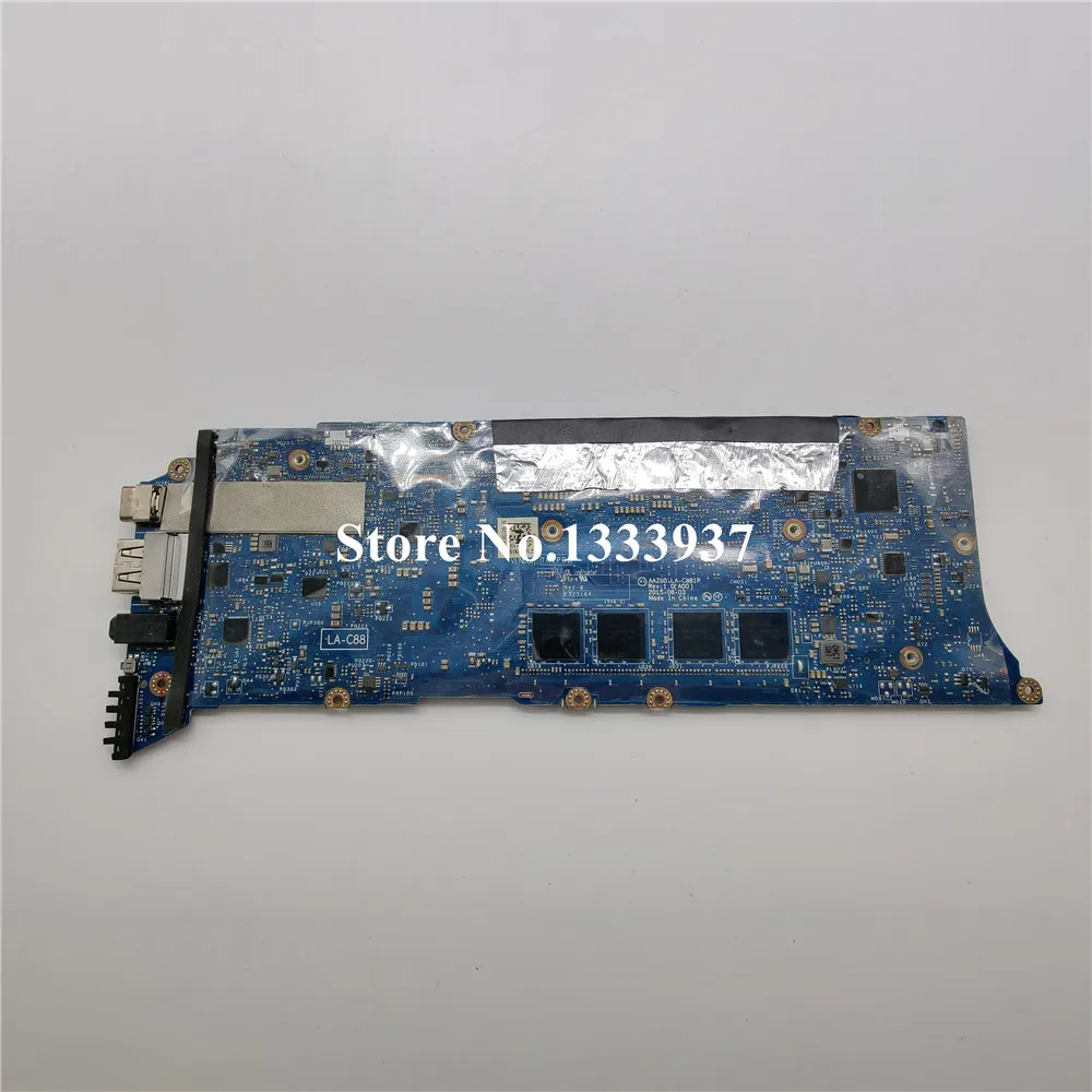 

FOR Dell XPS 13 S 9350 Laptop Motherboard SR2EY i5-6200U AAZ80 LA-C881P mainboard