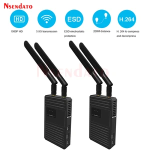 5.8G Wireless HD Video Transmitter and Receiver 200M 1080P 60Hz HDMI-Compatible Audio Video Converte