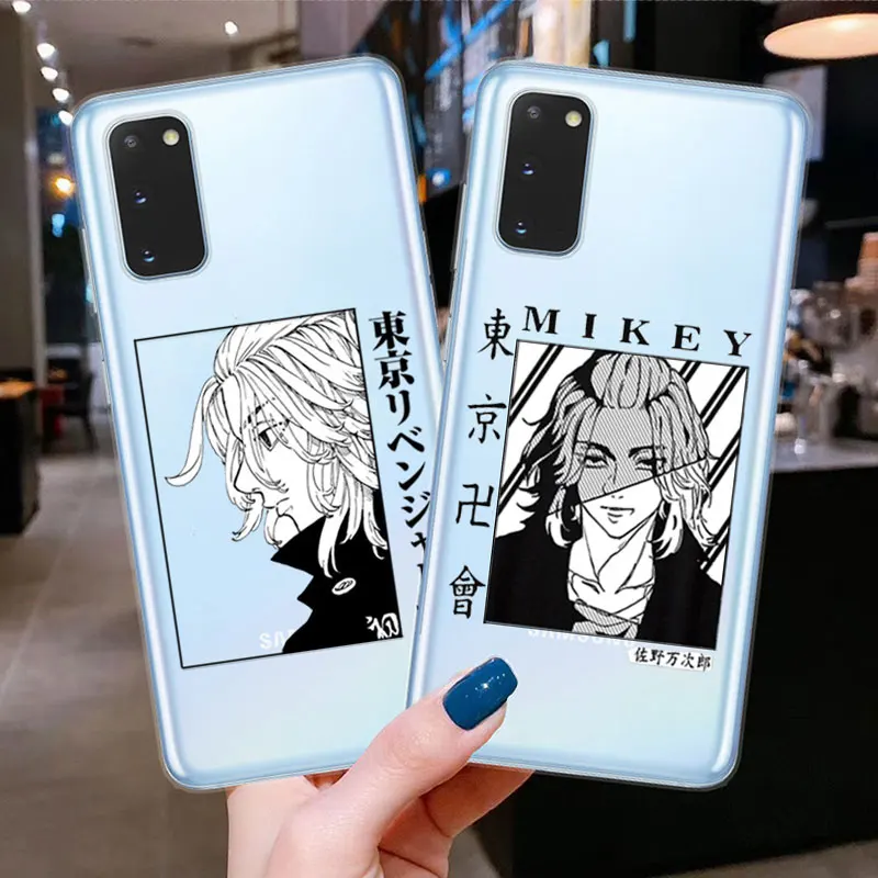 

Anime Tokyo Revengers manjiro sano Phone Case For Samsung Galaxy S21 FE S8 S9 Plus S10 S21 Plus 20 Ultra Soft TPU Cover Coque