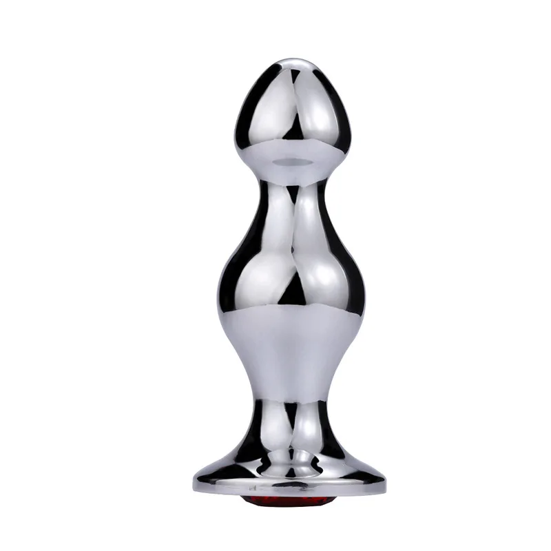 Супер большая Анальная пробка нержавеющей анальные шарики расширитель массаж