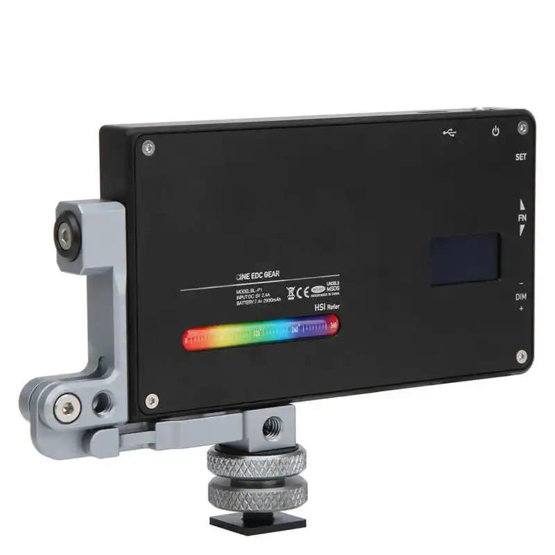 BOLING P1 Fill Light Portable Small Adjustable for Camera RGB 9 Special Effects Exterior 12W ringlight hot | Электроника
