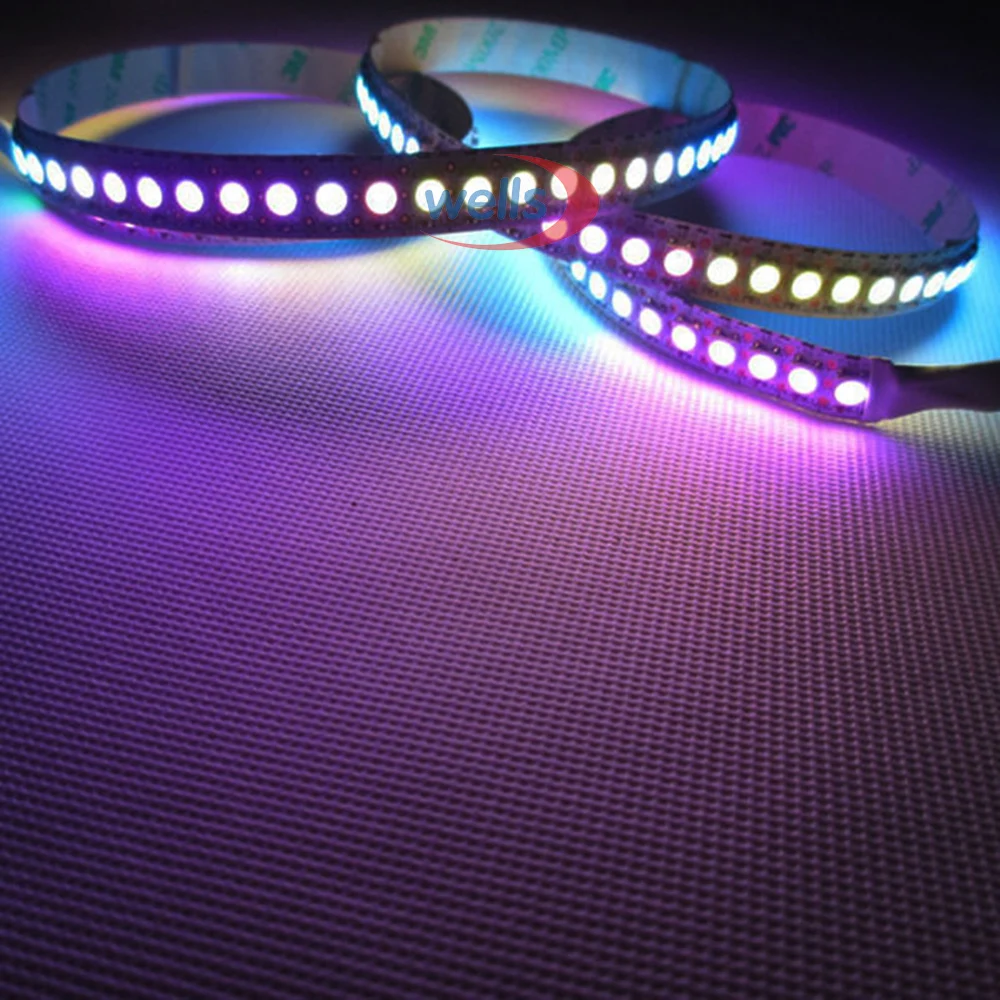 0 5 м 72 светодиодный s 144 s/m WS2812B Чип Белый/Черный PCB WS2811 IC Digital 5050 RGB светильник в NP|light