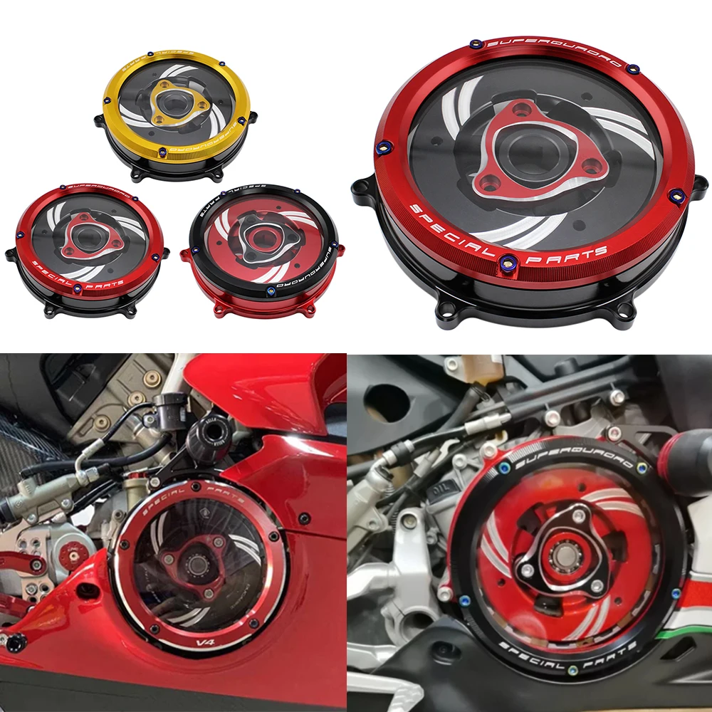 

Защитная крышка сцепления для мотоцикла Ducati Panigale 1199 1299 959 R S 2012-2019 2018 Ducati Panigale V2 2020