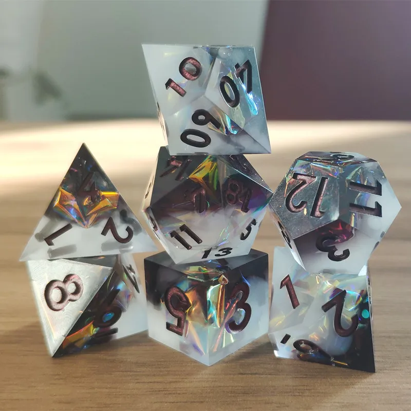Мини-планета Темный рыцарь наборы игральных костей DND настольная игра