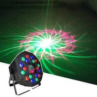18x0 75w rgb laser par lights dmx512 stage dyeing patterns effect lights dj disco full color laser projector for led music party