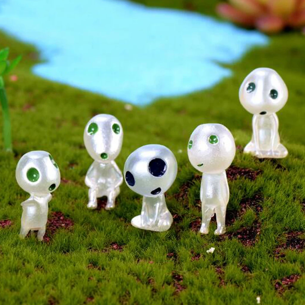 

10Pieces Cartoon Character Tree Elf Toys for House Bonsai Gardening Ornament