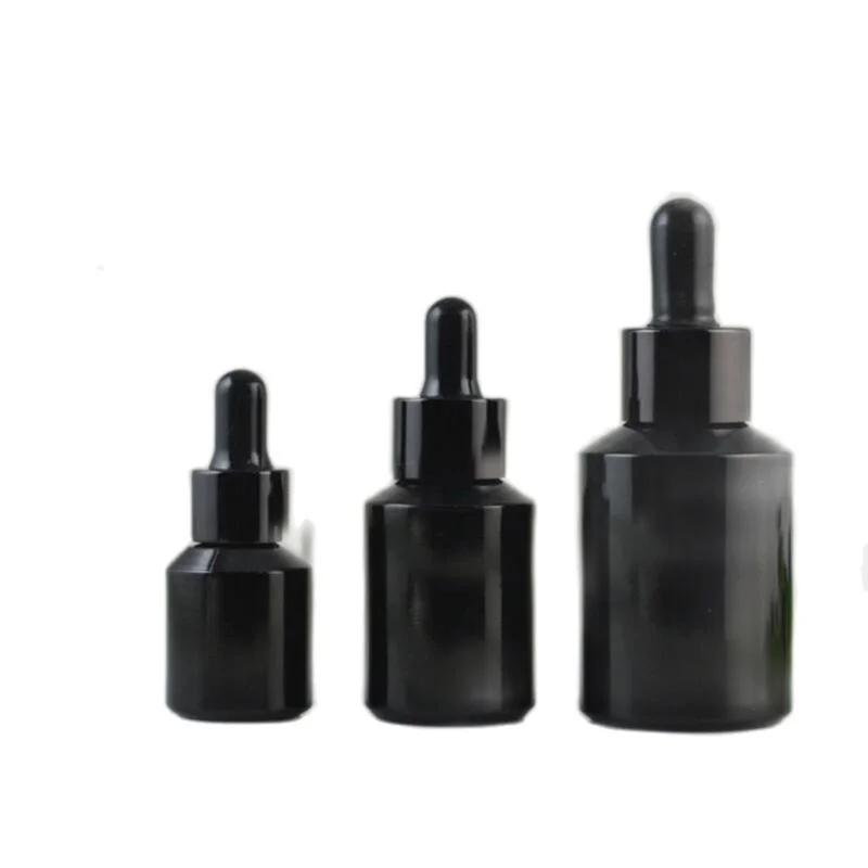 Пустая стеклянная бутылка-капельница высокого класса 15 мл 30 60 20 шт./лот блестящие