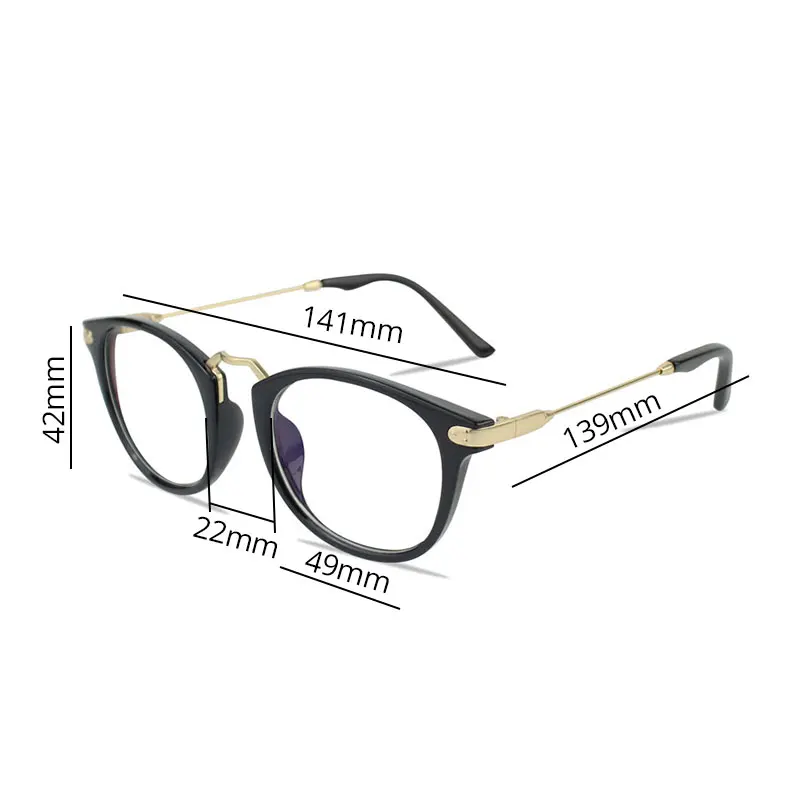 Очки для работы за компьютером женщин и мужчин прозрачные очки модная оправа