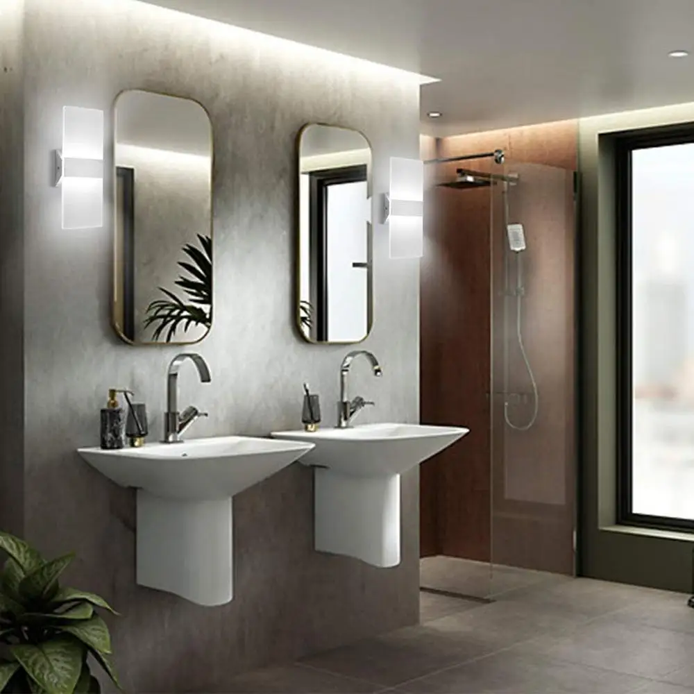 Светодиодный настенный светильник 220 В 110 прикроватный для спальни гостиной