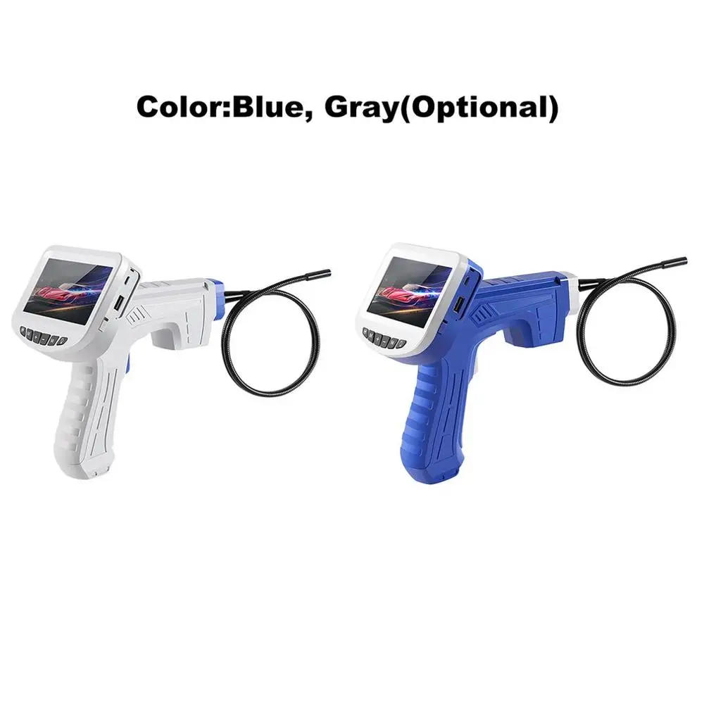 4.3inch LCD Industrial Endoscope 8mm HD Micro Video Inspection Camera For Auto Repair Tool Snake Hard Handheld | Инструменты