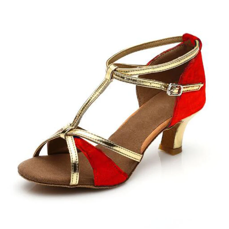 Женские кроссовки для латиноамериканских танцев на каблуке 5 см/7 см | Спорт и