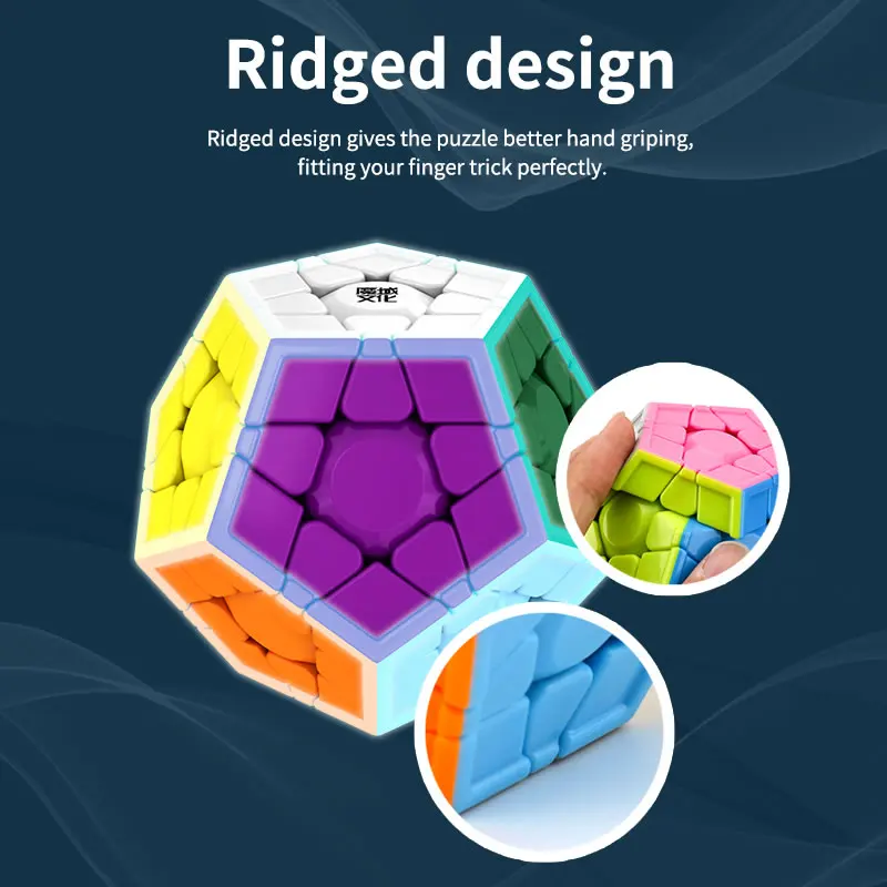 MoYu AoHun WRM Megaminxeds Магнитный магический куб Dodecahedron Профессиональный Нео скоростной