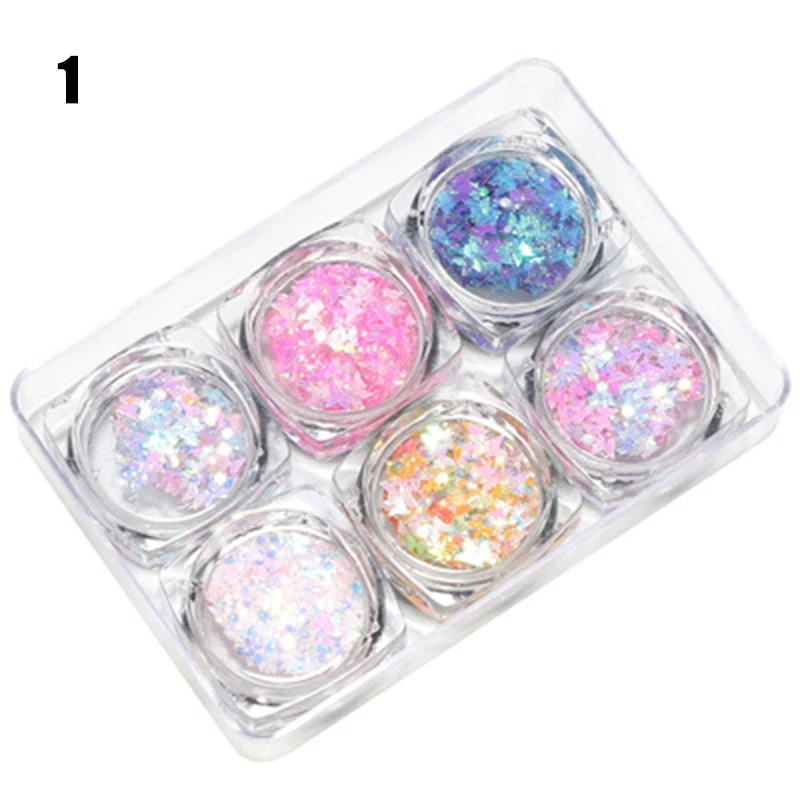 Блестящий гель для макияжа с глазами и бабочками 6 шт./компл. 2019|Глиттер шиммер| |