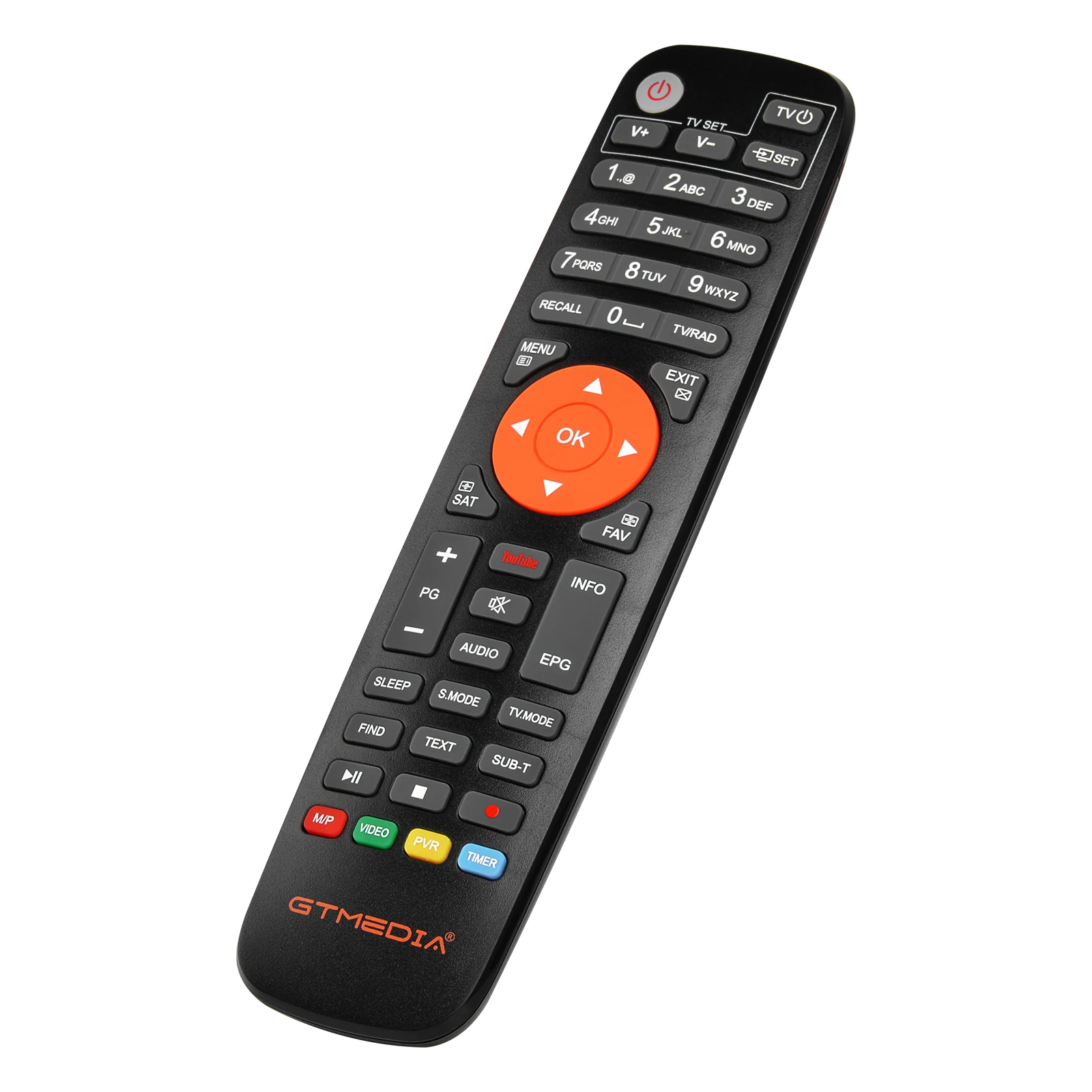 [Подлинный] HD спутниковый ТВ-приемник с дистанционным управлением для Gtmedia v8 UHD и