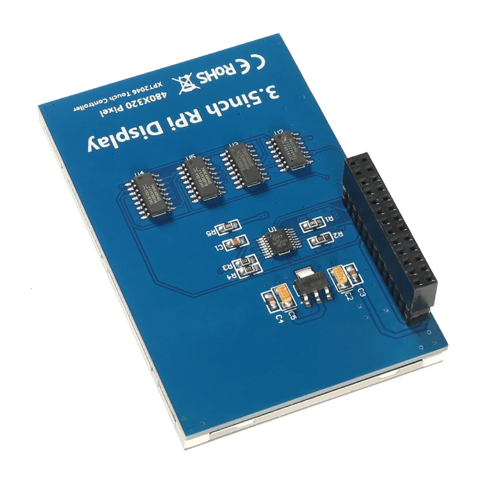 Сенсорный ЖК-экран с ручкой 3 5 дюйма Raspberry Pi 4 B /3 Модель | Компьютеры и офис
