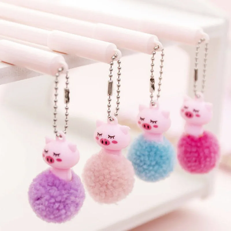 1 шт. гелевые ручки для поросят милые канцелярские принадлежности 0 5 мм учеников