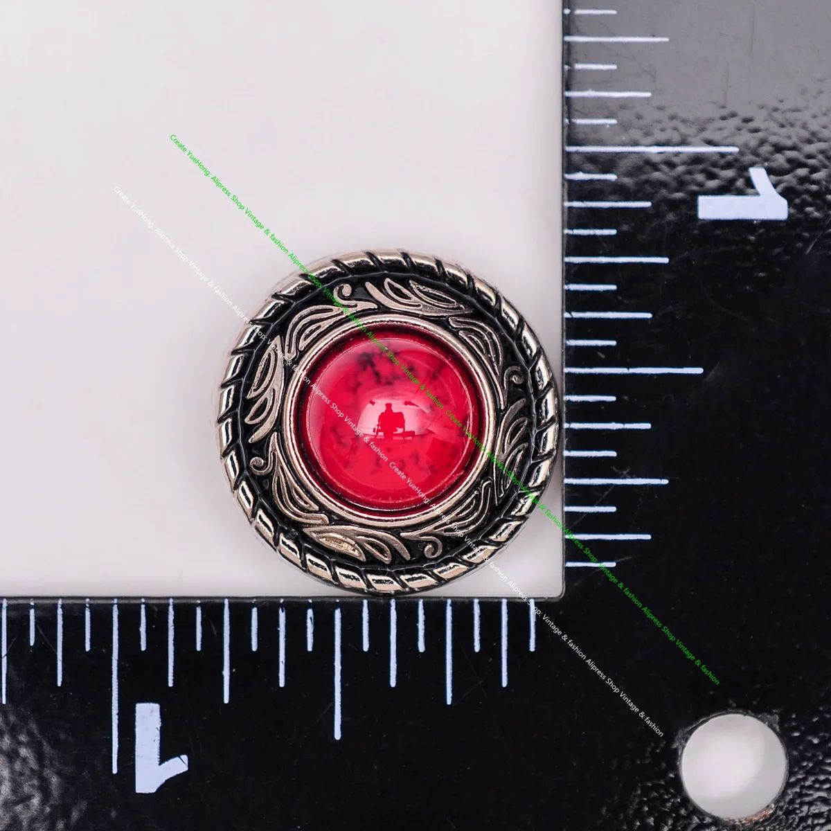 Сделай Сам кожаное ремесло бирюзовый камень винтажная Серебряная Цветочная