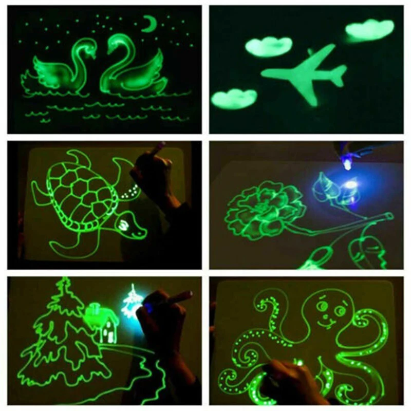 

Draw Light Fun And Developing Toy Drawing Board Draw Educational Water Drawing Book Coloring Doodle & Pen Draw