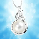 Модное ожерелье с маленьким жемчугом и листьями, ожерелье с кристаллами, женское ожерелье высокого качества, изысканная цепочка для семейных любимых аксессуаров