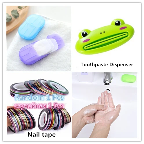 

20 Pcs/Box Travel Washing Hand Bath Soap Paper Jasmine Scented Slice Sheets Foaming Soap Case Paper Disposable Mini Soap