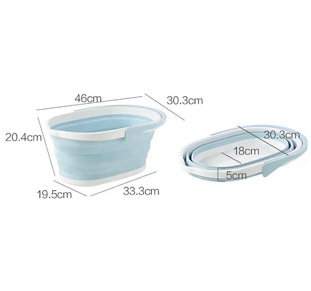 Портативное складное ведро для мойки автомобилей домашнее большое швабры