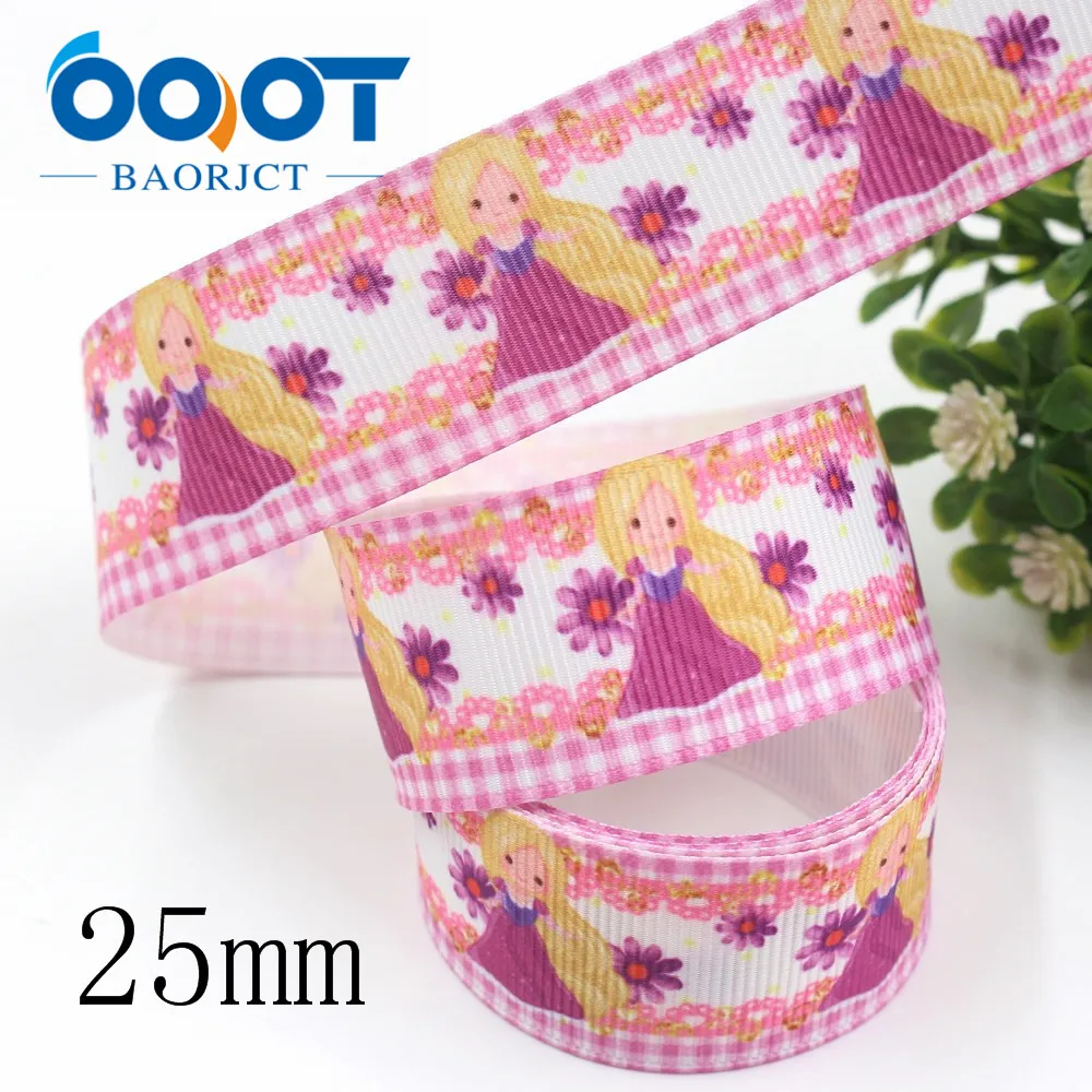 OOOT BAORJCT I-19920-2214 25 мм 10 ярдов мультфильм тепловой передачи печатных корсажные ленты