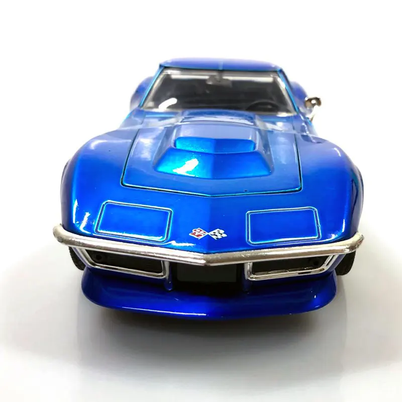 JADA 1/24 масштабная модель автомобиля игрушки BIGTIME мышцы 1969 Корвет ската ZL 1 литья