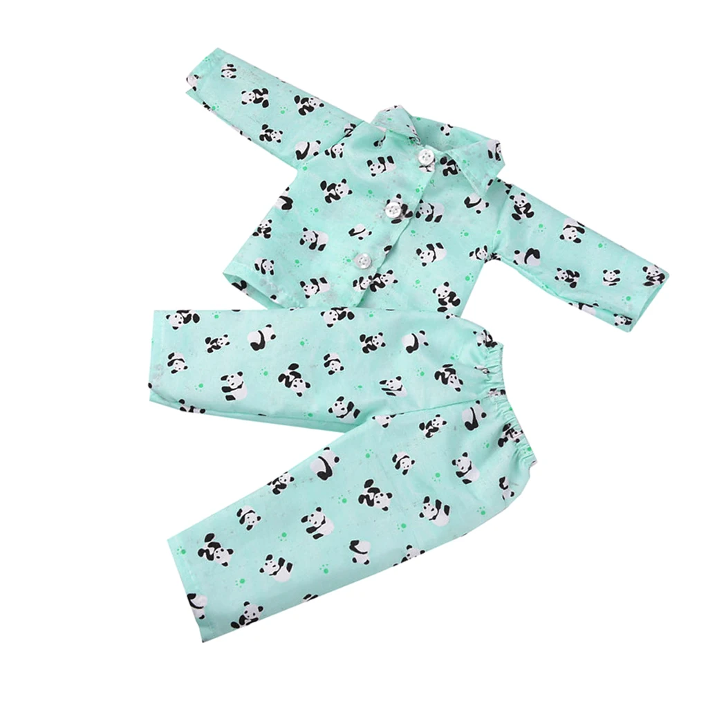 

1 Doll Sleepwear Decorative Pajamas for 18 '' AG American Dolls