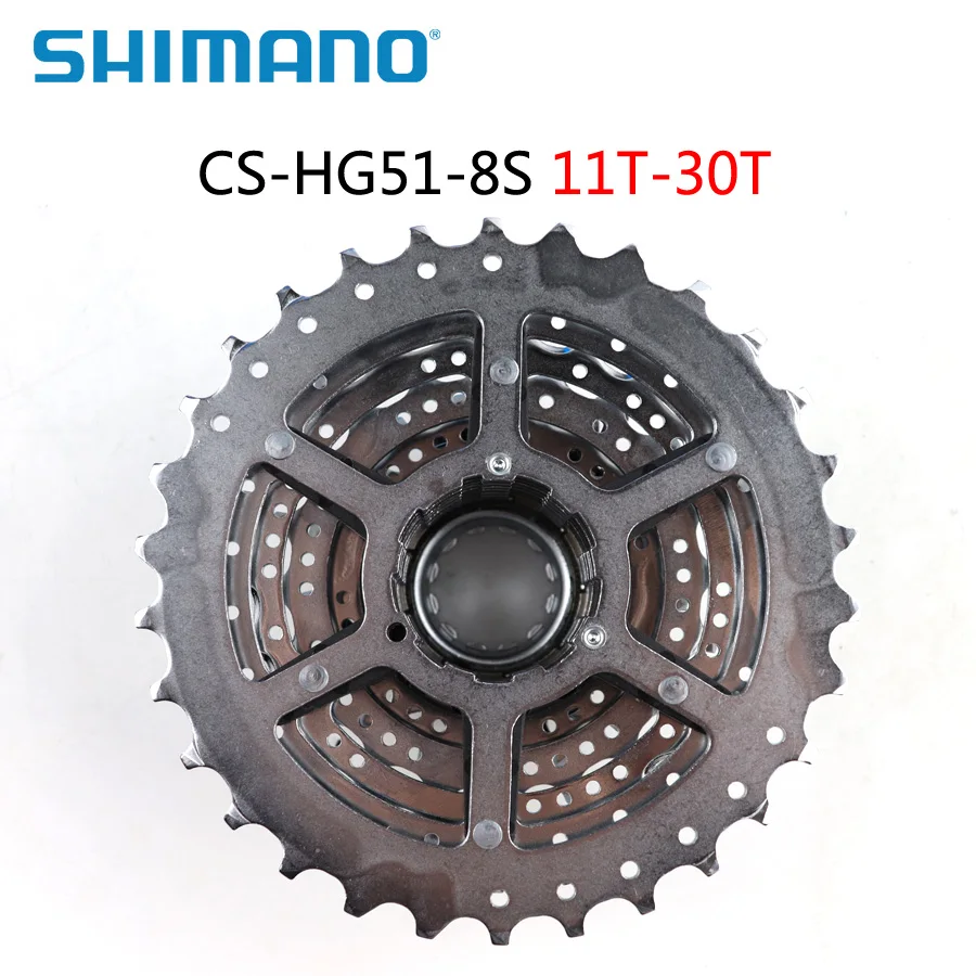 SHIMANO ALIVIO CS HG51-8 кассета оригинальная коробка горный велосипед Freewheel MTB 8 скоростные звездочки 11-30T запчасти для велосипеда
