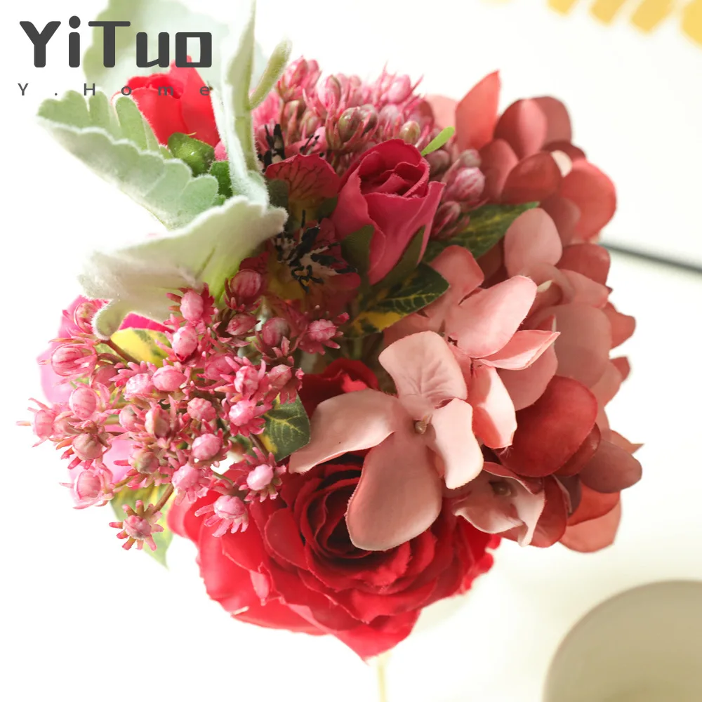 

YiTuo Artificial Flowers Jasmine Fruit Home Decoration YC1055