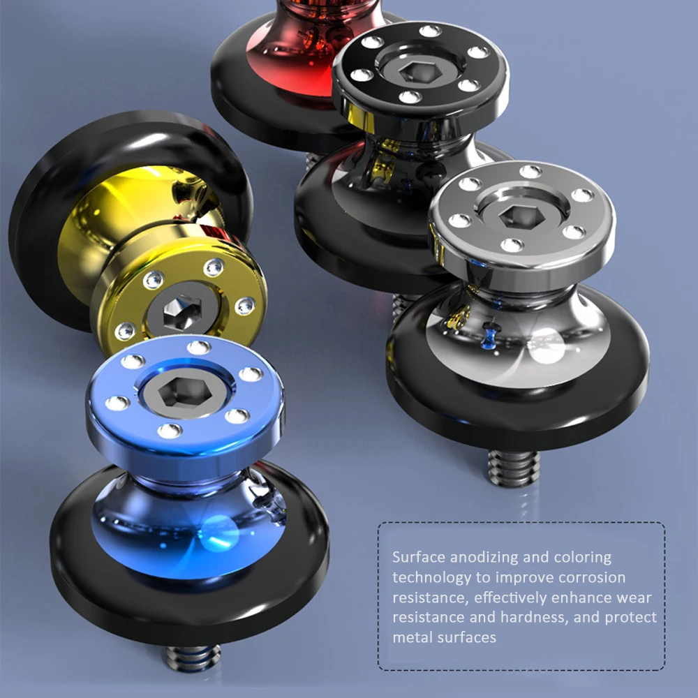 6/8 мм Универсальные катушки для мотоцикла винтовые болты Слайдеры Yamaha Honda Harley KTM