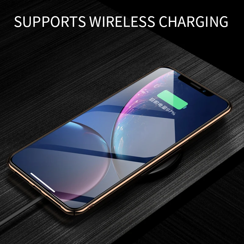 Cxone Роскошные линзы стеклянный чехол для iPhone XS MAX XR Чехлы Ультратонкий прозрачная