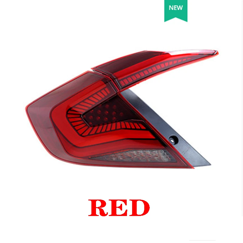 

BERA BEAR Car Styling For HONDA Civic Taillights 2016-2018 LED Tail Light LED Lamp DRL+ Brake+Back-up+turn signal+Fog Lamp