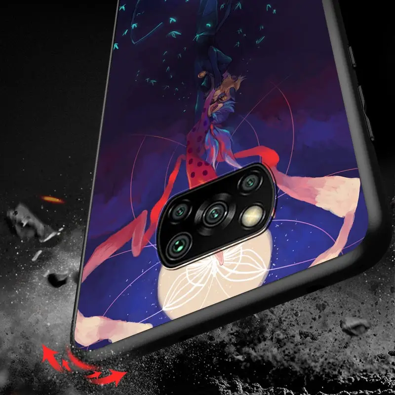 

Cute Lady-bugs Girl For Xiaomi Mi POCO M3 M2 C3 X3 NFC F2 Pro X2 F1 Mi Play Mix 3 A3 A2 A1 6 5 lite Soft Phone Case