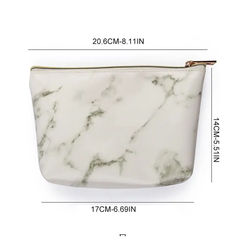 1 шт. сумка для макияжа Marbling Модная креативная многофункциональная косметичка из