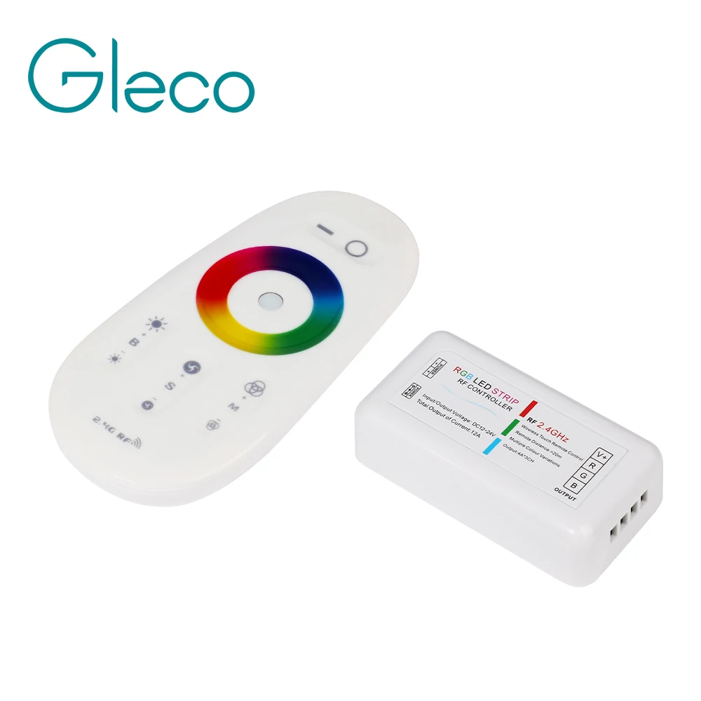 RF 2,4G RGB RGBW контроллер Светодиодная лента RGB контроллер Беспроводной RF пульт дистанционного управления канал для RGB/RGBW для светодиодной ленты 5050
