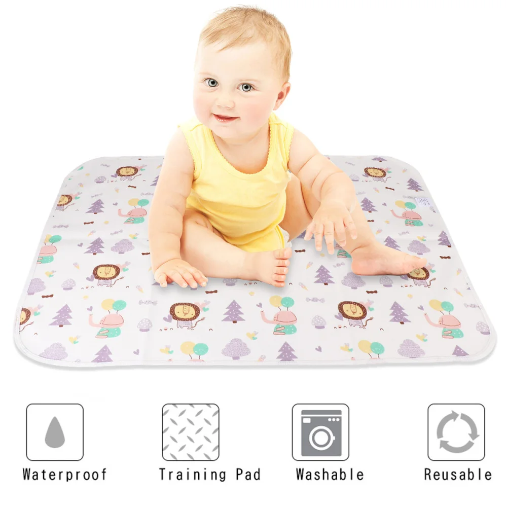 Детские Водонепроницаемые пеленки колодки дышащий хлопок пеленания коврик