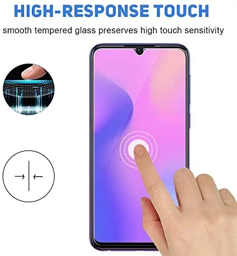 

2.5D Protective Glass Cover For Vivo Y3s Y11s Y20s Y70 X50e V20 SE Pro Screen Protector Scratch on Vivo iQOO U1X Tempered Glass