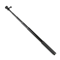 new 1 5m extendable selfie stick monopod with 14 inch screw hole for gopro hero 7 6 5 4 3 3 action cam go pro hd
