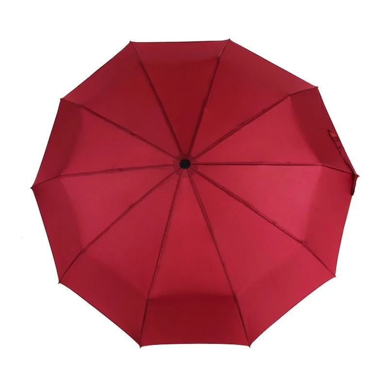 

Fully-automatic 10bones Umbrella Three-folding Self-opening and Self-receiving Umbrellas Folding Male and Female Business Adults