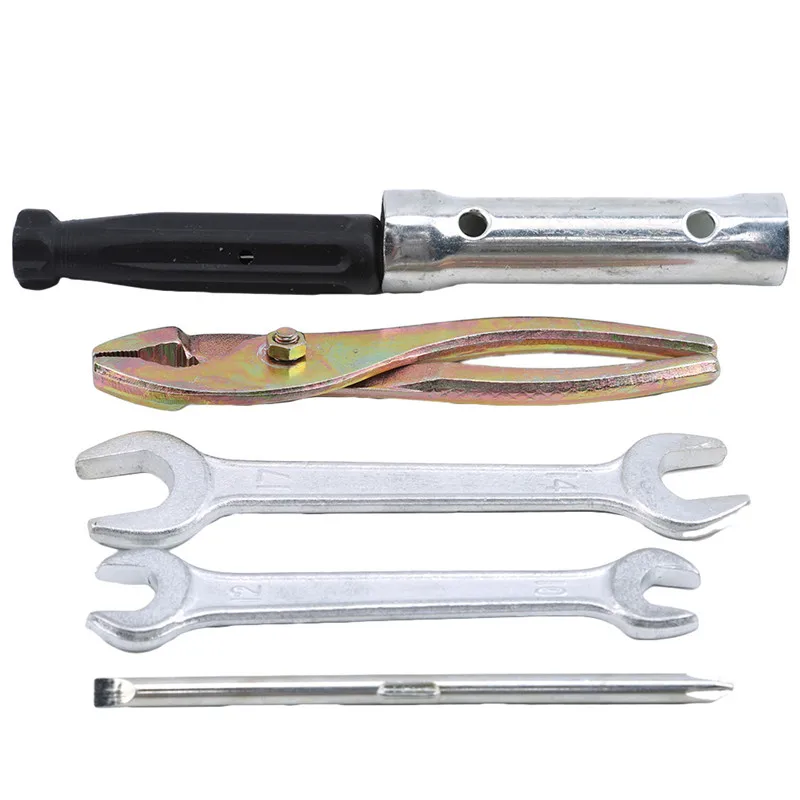 Инструменты для мотоцикла отвертка ключ Свеча зажигания рукав электрический