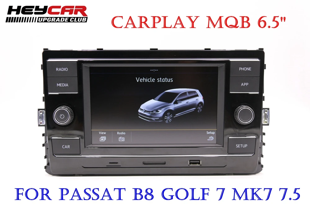 

MQB 6.5" MIB System Carplay MirrorLink USB SD Card Car Radio For VW Golf 7 MK7 7.5 Passat B8 5GG 035 280D/5GG035280D