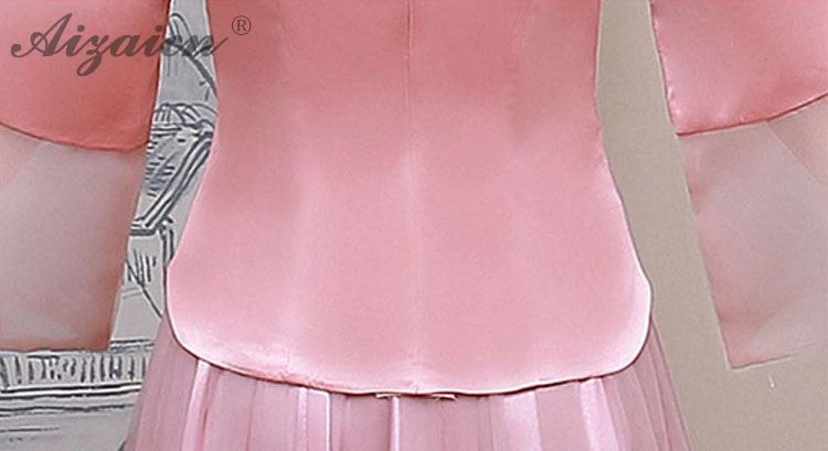 Модная розовая Пряжа юбка длинный Cheongsam Современная Подружка невесты винтажное платье Qi Pao женское традиционное китайское платье Qipao акция