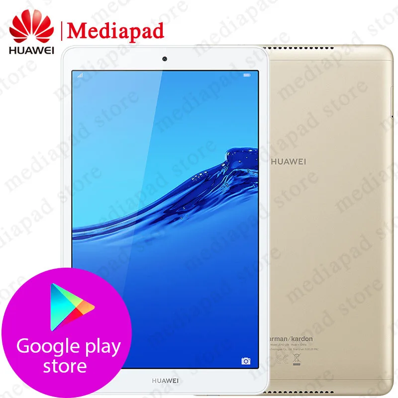 Официальный HUAWEI Mediapad M5 lite 8,0 дюймовый планшетный ПК Kirin 710 Восьмиядерный аккумулятор 5100 мАч Android 9,0 Поддержка Google play store