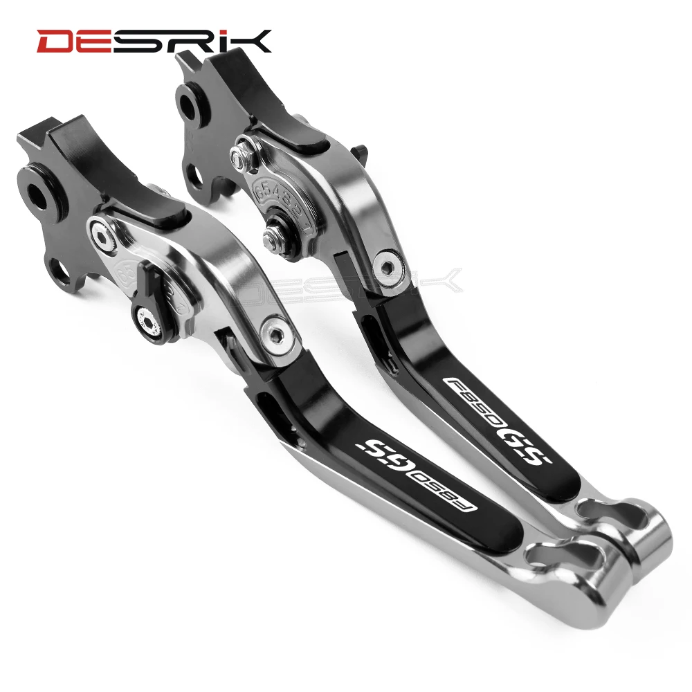

NEW LOGO Motorcycle Folding Extendable Adjustable CNC Aluminum Brakes Clutch Levers For BMW F850GS F 850 GS 2018 2019